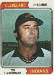 1974 Topps Baseball Cards      327     Tom Timmermann